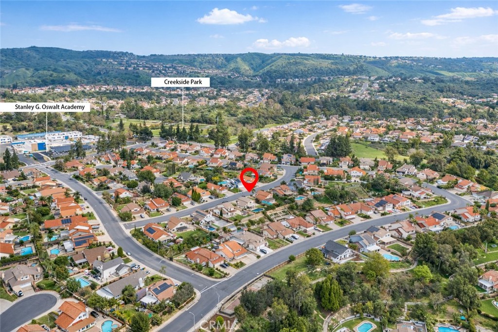 19528 Spinning Wheel Road Walnut, CA 91789 - Photo 36 of 40 an aerial view of city and lake