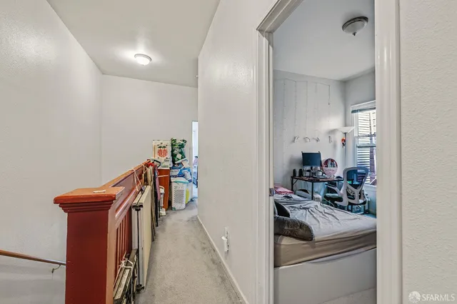 a view of entryway and hall