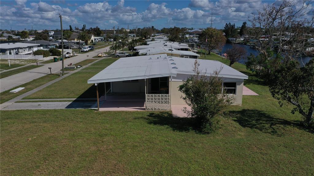 554 Lindley Terrace Port Charlotte, FL 33952 - Photo 43 of 57 an aerial view of a house