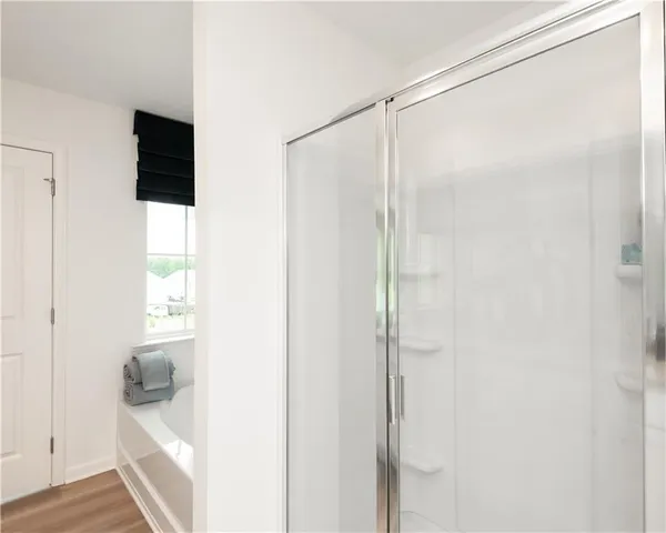 a view of a rack on the wall