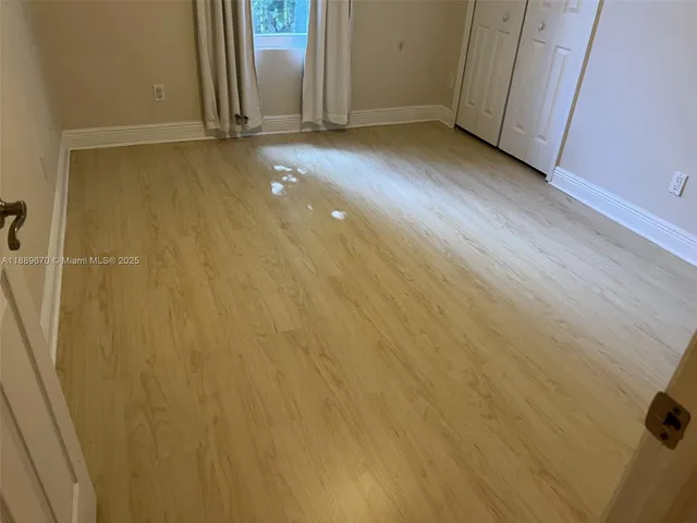 a view of a small space