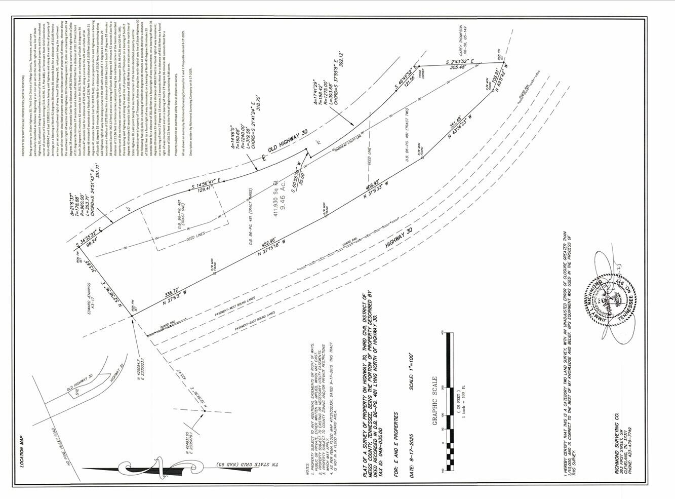 0 Highway 30 W Decatur Tn 37322 West Decatur, TN 37322 - Photo 2 of 2 Old Hwy 30 Survey