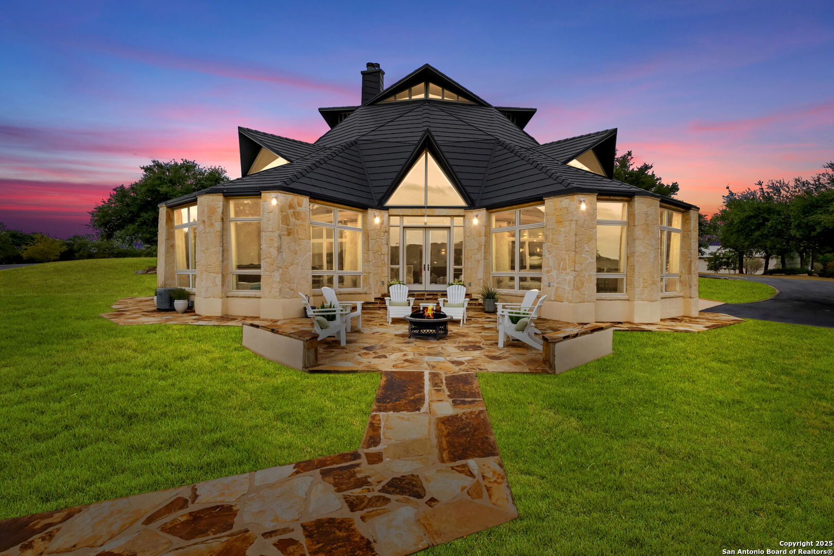 117 Clear Spring Drive Boerne, TX 78006 - Photo 52 of 54 a view of a house with backyard and sitting area