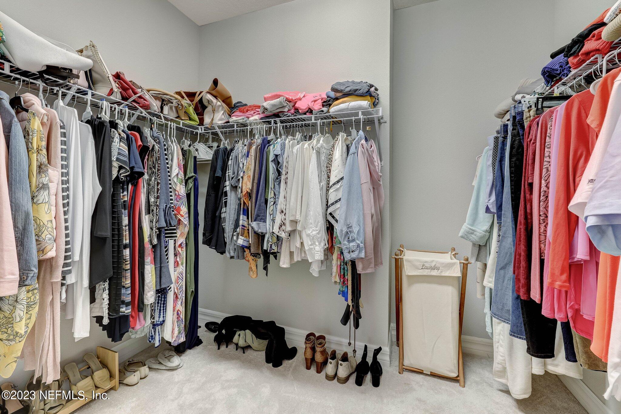 166 Rock Spg Loop St. Augustine, FL 32095 - Photo 18 of 46 Master walk-in closet