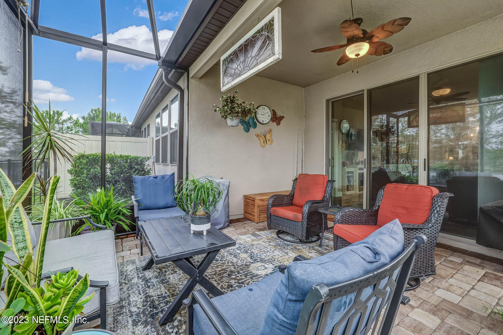 166 Rock Spg Loop St. Augustine, FL 32095 - Photo 26 of 46 Extended Screened Lanai