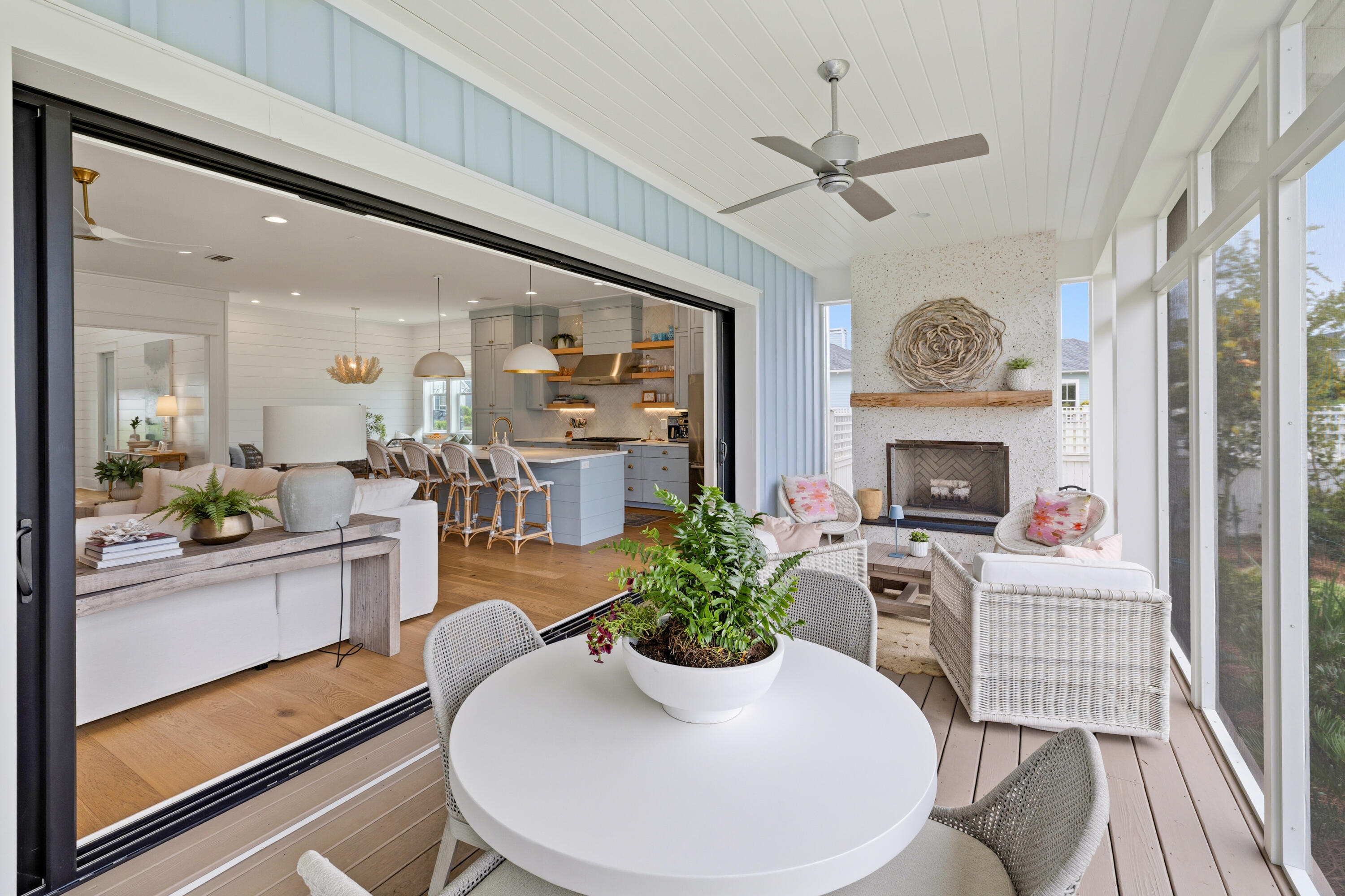 113 Catface Dr Inlet Beach Inlet Beach, FL 32461 - Photo 5 of 53 Outdoor Fireplace