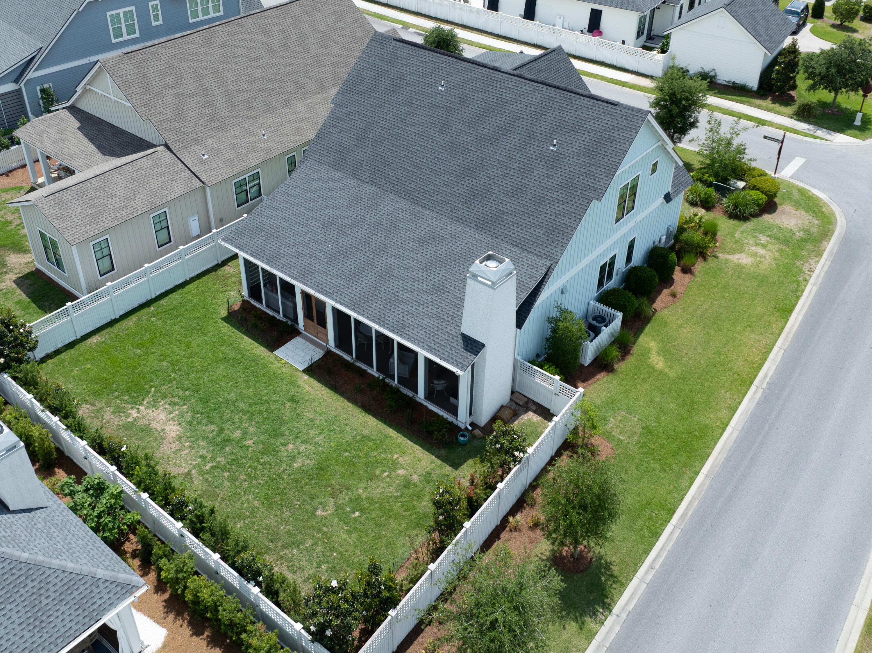 113 Catface Dr Inlet Beach Inlet Beach, FL 32461 - Photo 9 of 53 an aerial view of a house
