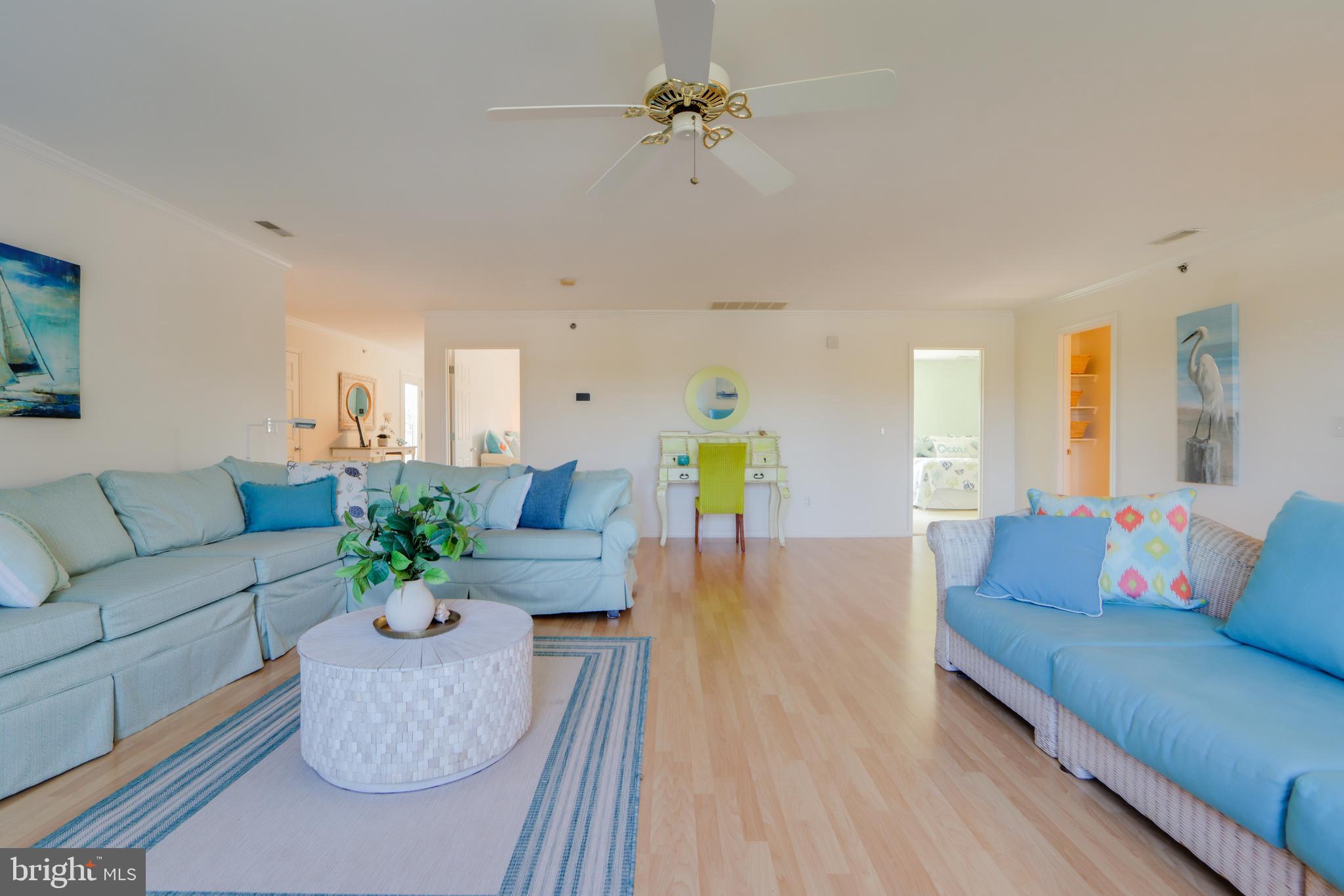24 Brooklyn Avenue, Unit E Rehoboth Beach, DE 19971 - Photo 15 of 74 a living room with furniture potted plant and a window