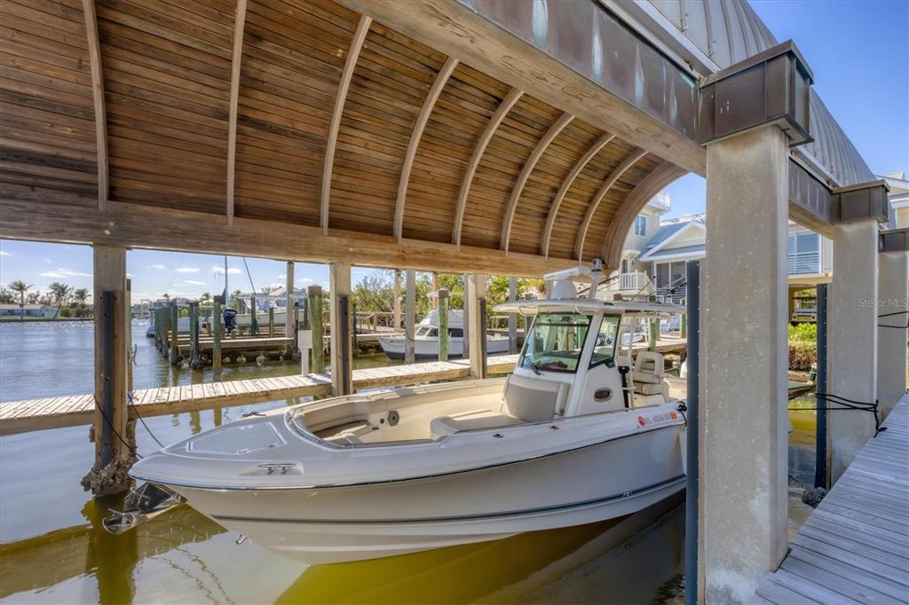 208 Harbor Drive Boca Grande, FL 33921 - Photo 40 of 53 a view of swimming pool with seating space