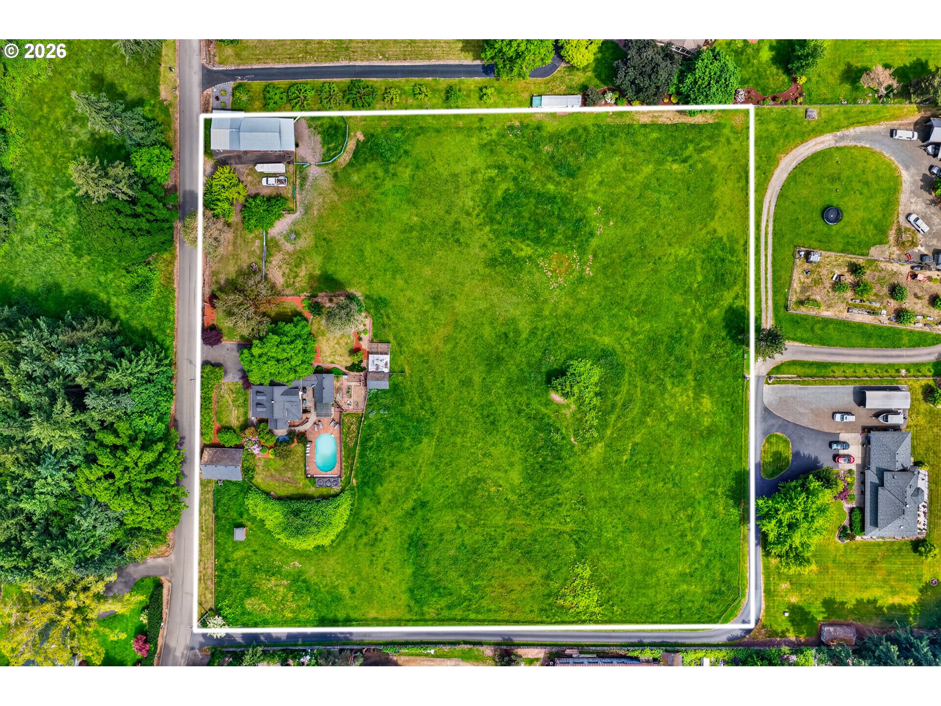 20556 South May Road Oregon City, OR 97045 - Photo 47 of 48 Drone View/UAV