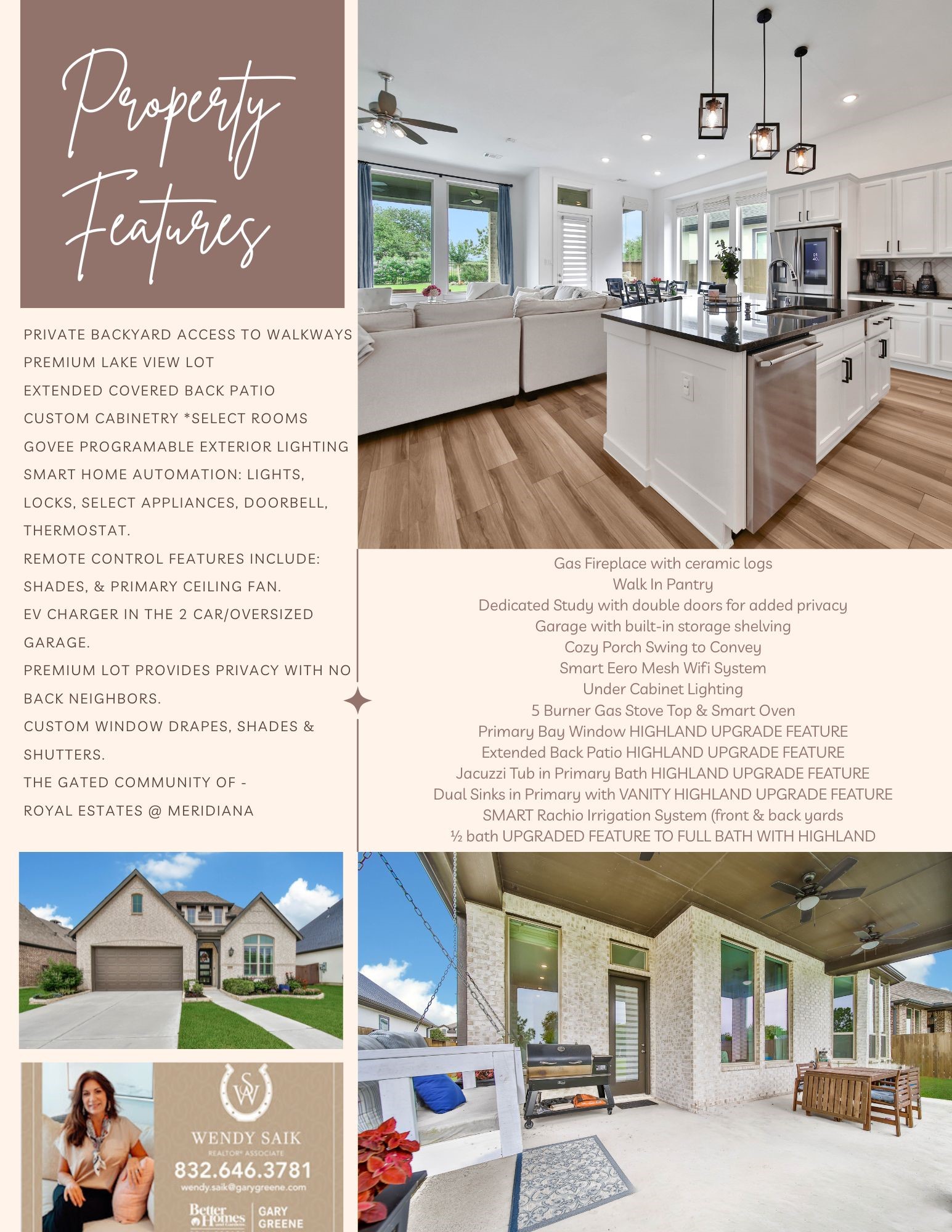 4103 Shackleton Court Rosharon, TX 77583 - Photo 2 of 32 Property FEATURES GALORE UNLIKE MOST HOMES ON THE MARKET TODAY!
