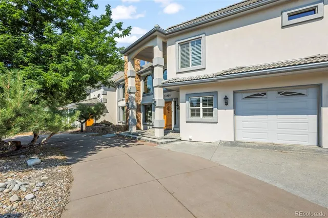 a house with a outdoor space