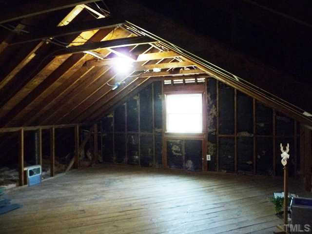 122 Lord Ashley Road Raleigh, NC 27610 - Photo 18 of 25 The upstairs walk-in attic provides lots of storage.
