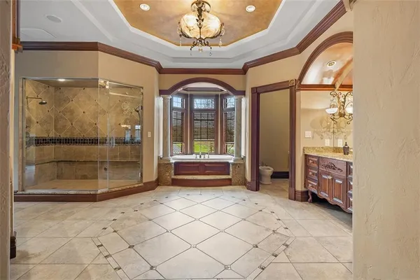 a very nice looking room with a large window