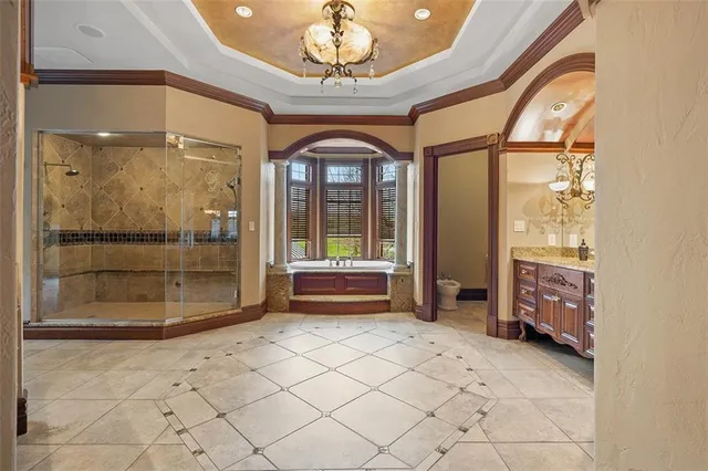 a very nice looking room with a large window