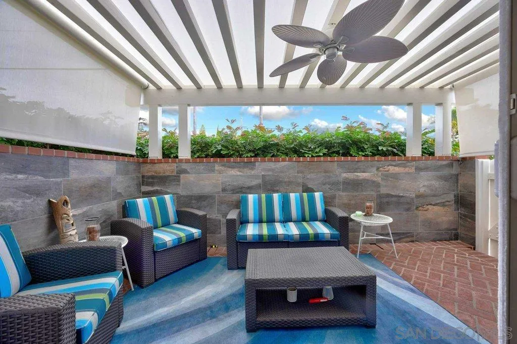 603 J Avenue Coronado, CA 92118 - Photo 9 of 22 a living room with furniture and a wooden floor