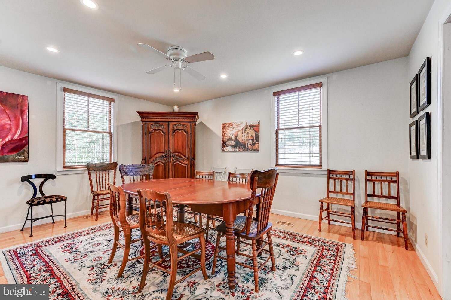 1911 Monkton Road Monkton, MD 21111 - Photo 11 of 35 a view of a a dining room with furniture window and wooden floor