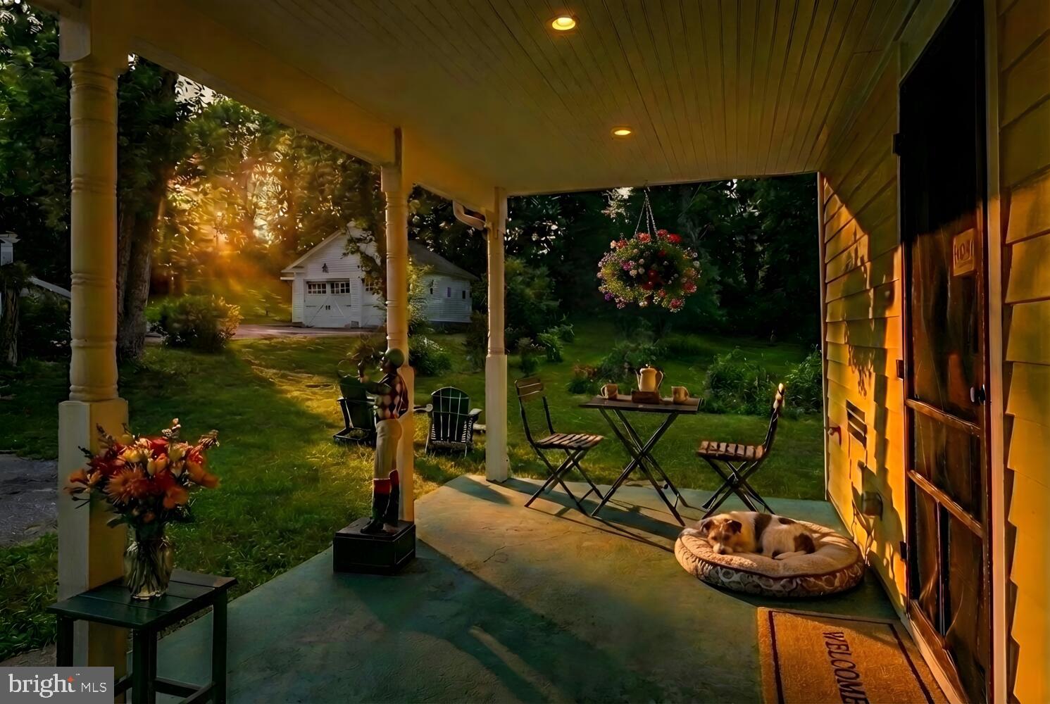 1911 Monkton Road Monkton, MD 21111 - Photo 27 of 35 a view of a porch with furniture
