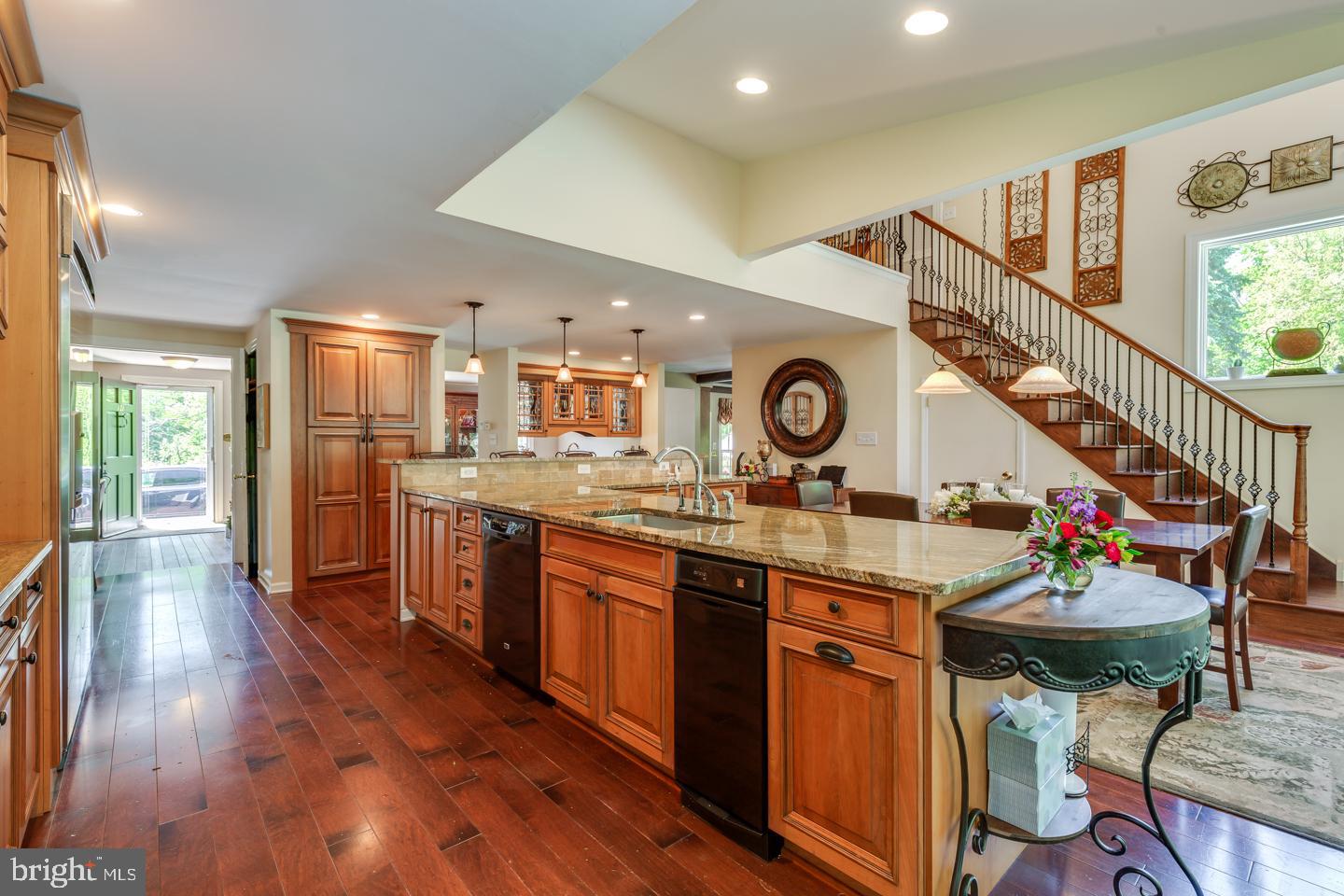 121 Haines Drive Moorestown, NJ 08057 - Photo 16 of 49 Beautiful cherry cabinets