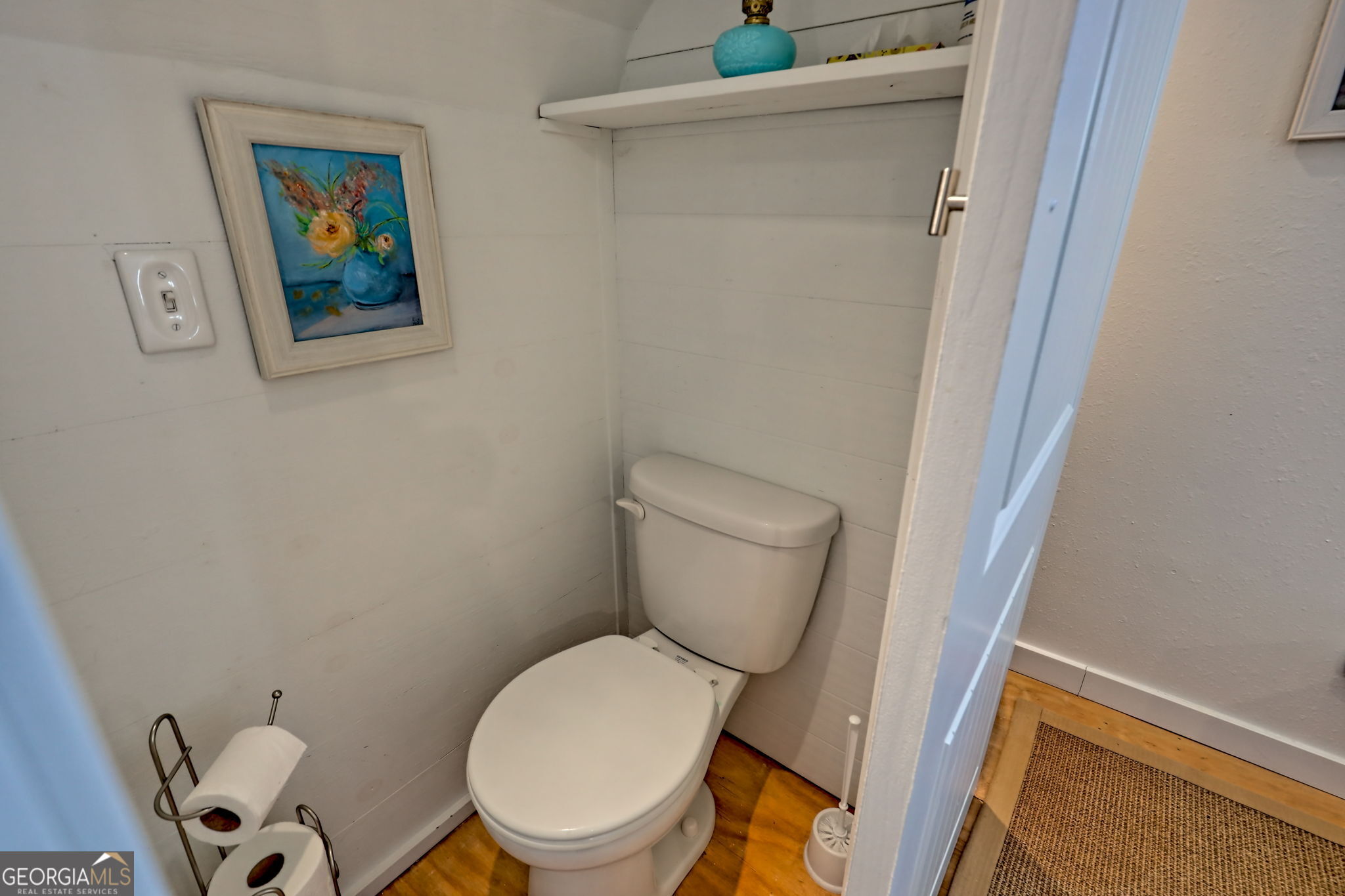 1063 Joe Davis Road Tiger, GA 30576 - Photo 20 of 39 a white toilet sitting next to a small small tub