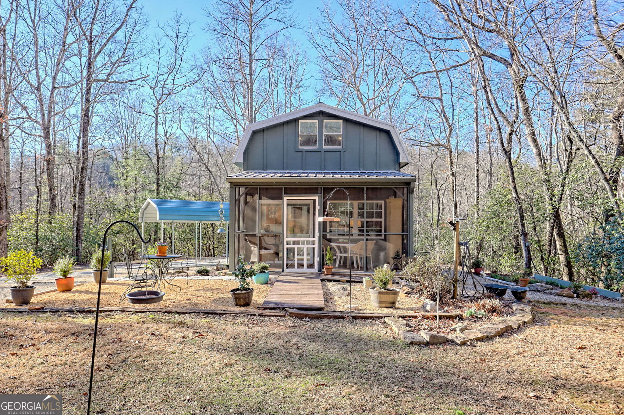 1063 Joe Davis Road Tiger, GA 30576 - Photo 33 of 39 a front view of a house with street