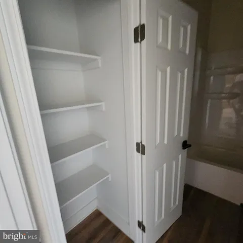 a view of walk in closet