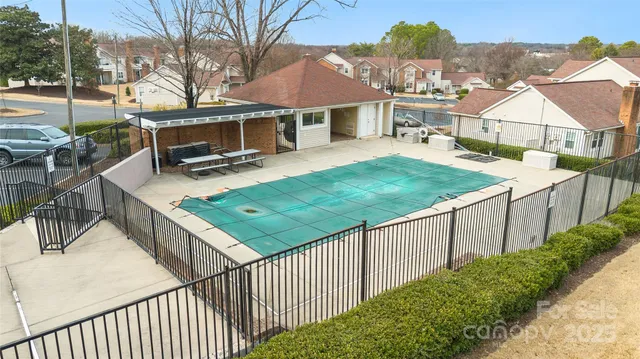 a view of a city with tall buildings