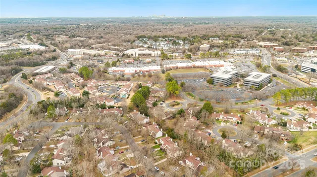 a city view with lot of high rise buildings