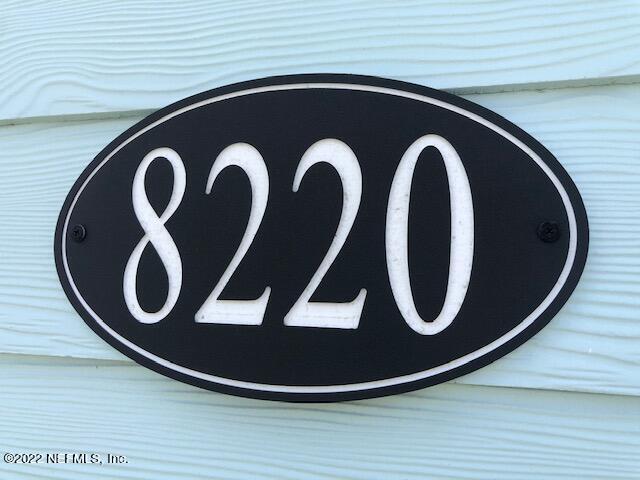 8220 Fouraker Forest Road Jacksonville, FL 32221 - Photo 20 of 56 ADDRESS NUMERALS SIGN