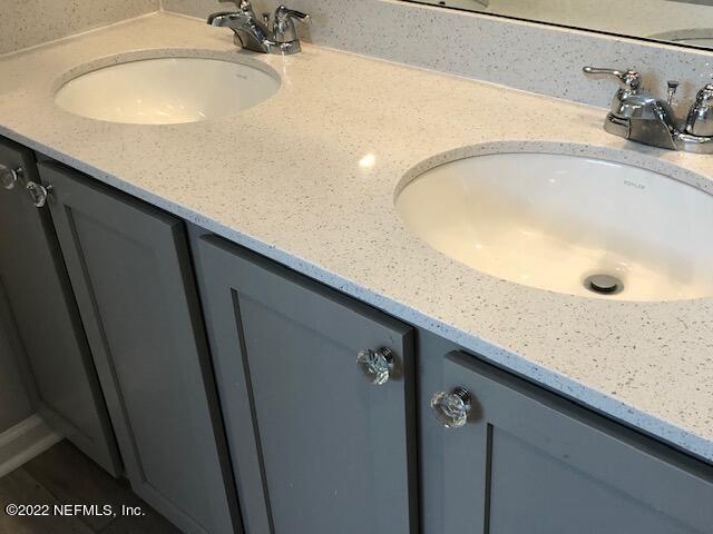 8220 Fouraker Forest Road Jacksonville, FL 32221 - Photo 34 of 56 PRIMARY BATHROOM DOUBLE-SINK VANITY