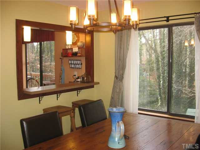 3116 Hope Valley Road Durham, NC 27707 - Photo 10 of 24 The separate dining area is peaceful and sunny, with a view to the back yard. There is room for a buffet or hutch and this room can seat 6 easily. Dining Room