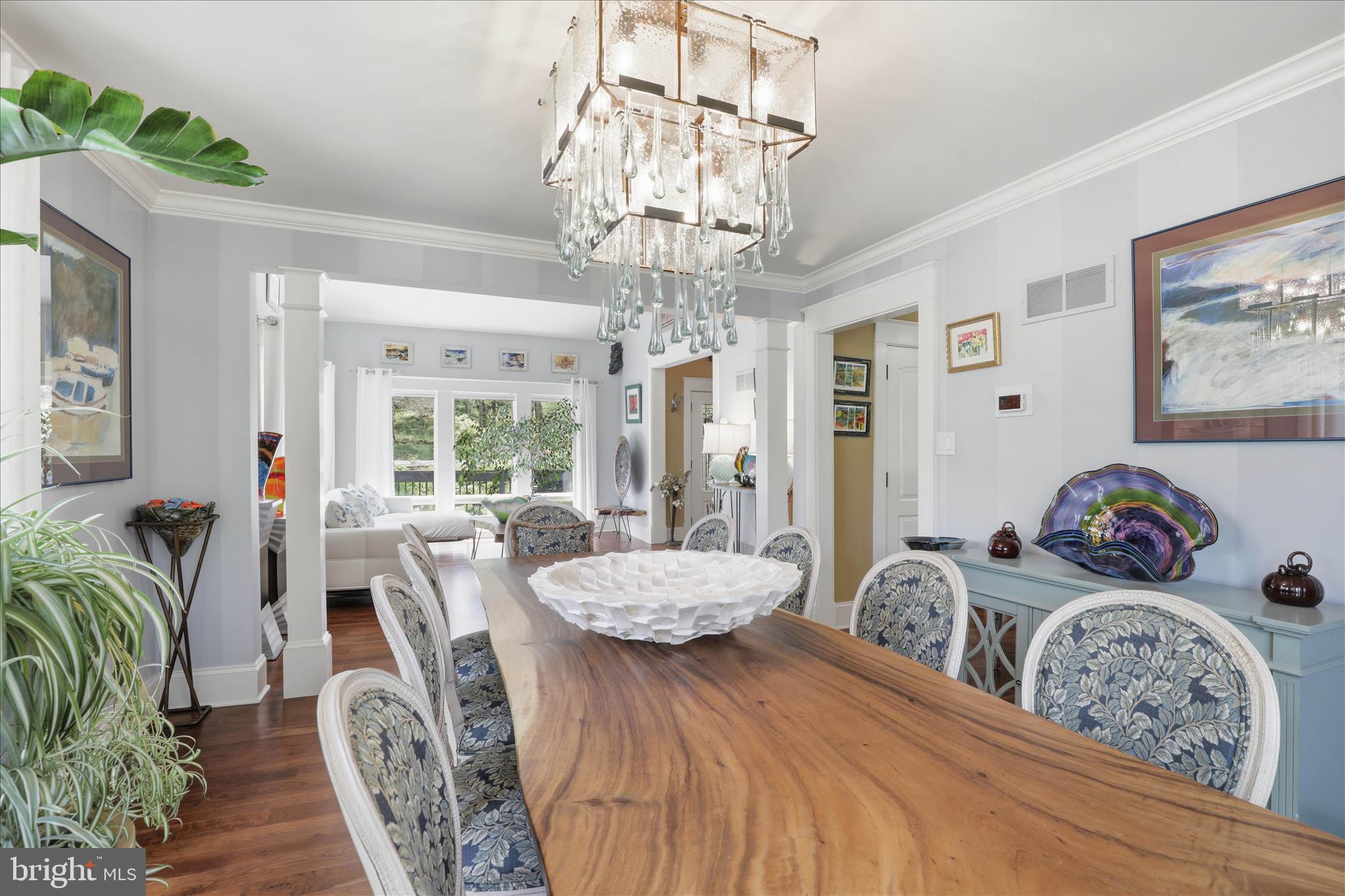 137 East Woods Drive Lititz, PA 17543 - Photo 15 of 64 a view of a dining room with furniture and chandelier