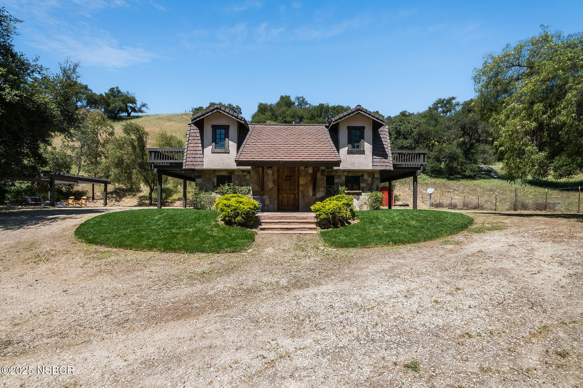 3333-3349 Long Valley Road Santa Ynez, CA 93460 - Photo 24 of 97 front view of house with a yard