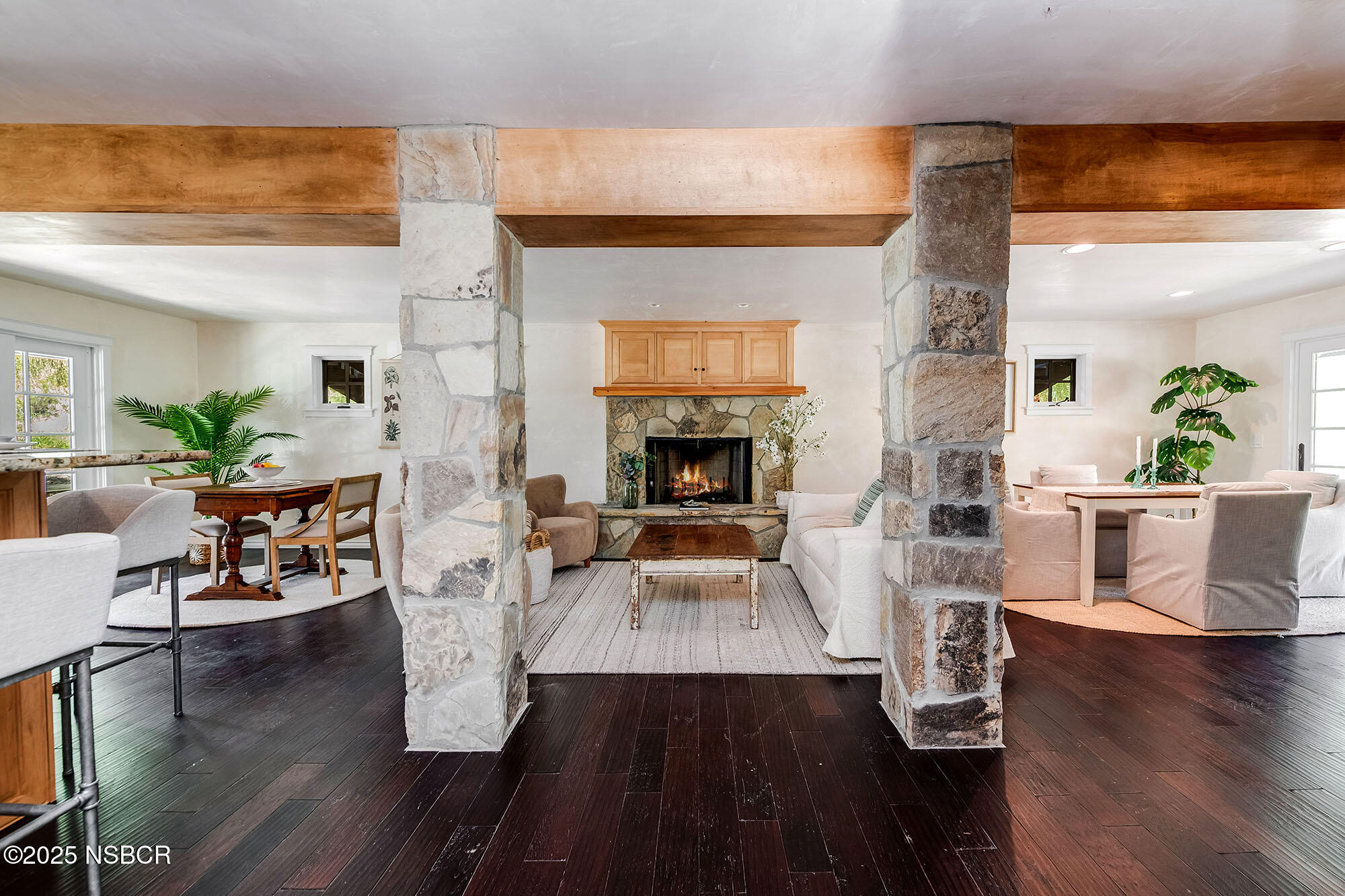 3333-3349 Long Valley Road Santa Ynez, CA 93460 - Photo 74 of 97 a living room with furniture and a fireplace