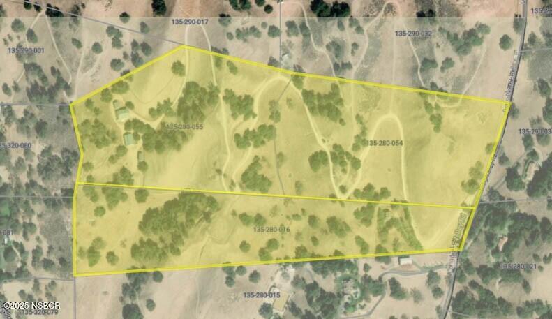 3333-3349 Long Valley Road Santa Ynez, CA 93460 - Photo 85 of 97 AERIAL LOT LINE PHOTO