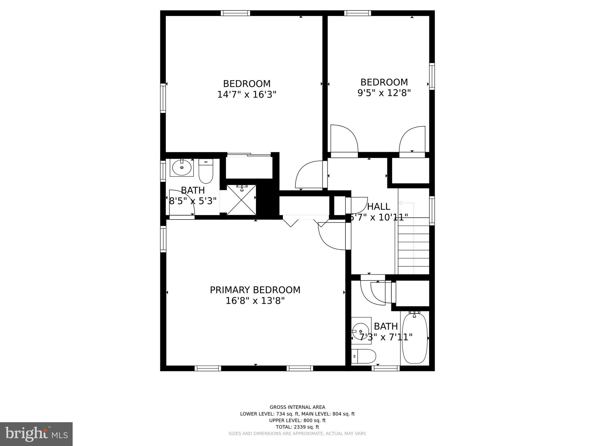 6806 Ridgewood Road Towson, MD 21286 - Photo 33 of 36 Floor Plan