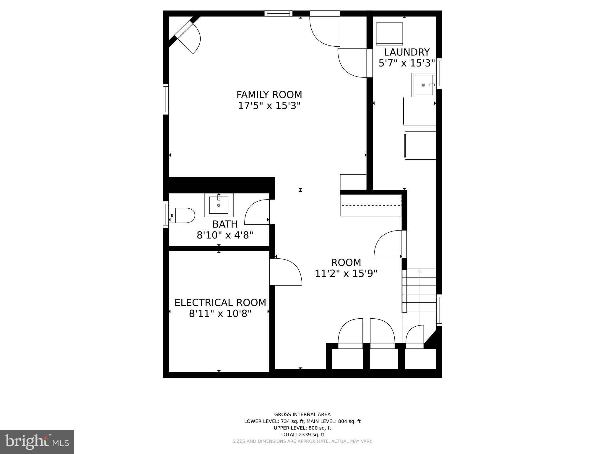 6806 Ridgewood Road Towson, MD 21286 - Photo 34 of 36 Floor Plan
