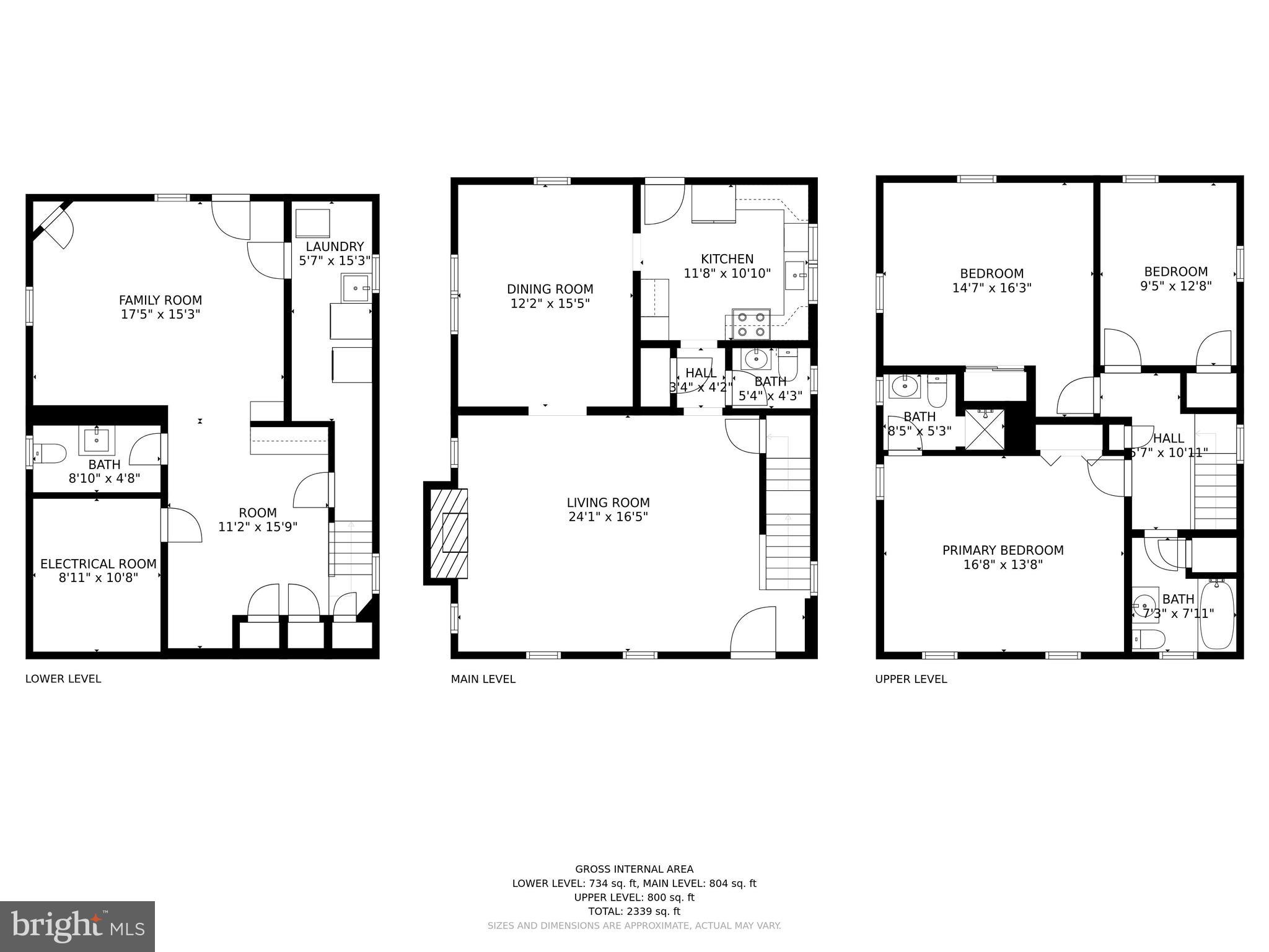 6806 Ridgewood Road Towson, MD 21286 - Photo 36 of 36 Floor Plan