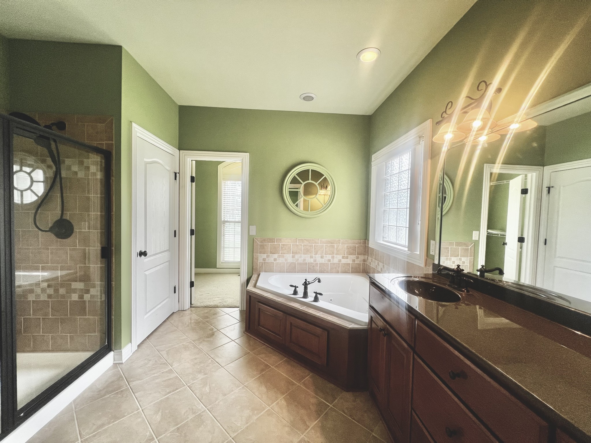 102 Spring View Place Cottontown, TN 37048 - Photo 6 of 40 a spacious bathroom with a bathtub shower and sink