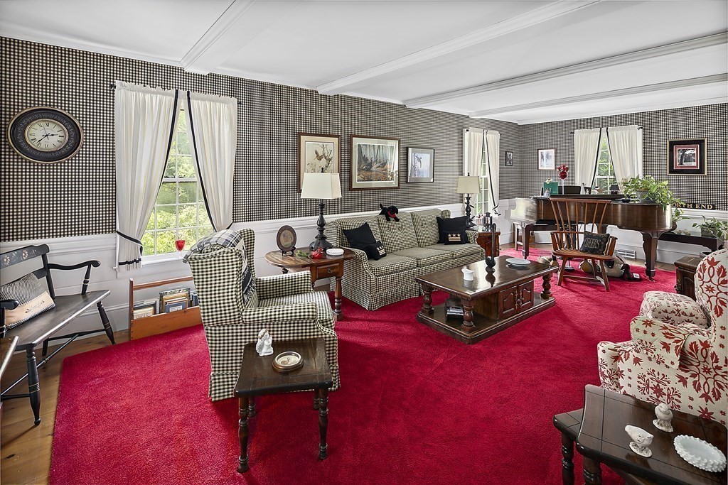 98 Plain Street Middleboro, MA 02346 - Photo 7 of 25 a living room with furniture and a large window