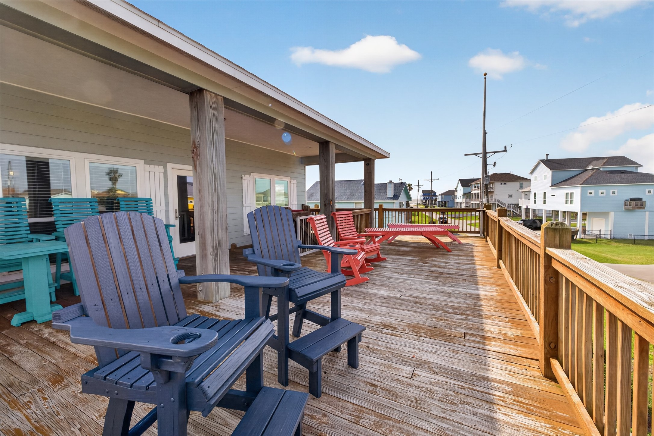 844 Eastview Crystal Beach, TX 77650 - Photo 27 of 41 Deck View
