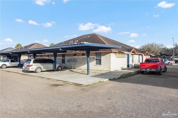 a car parked in front of a house