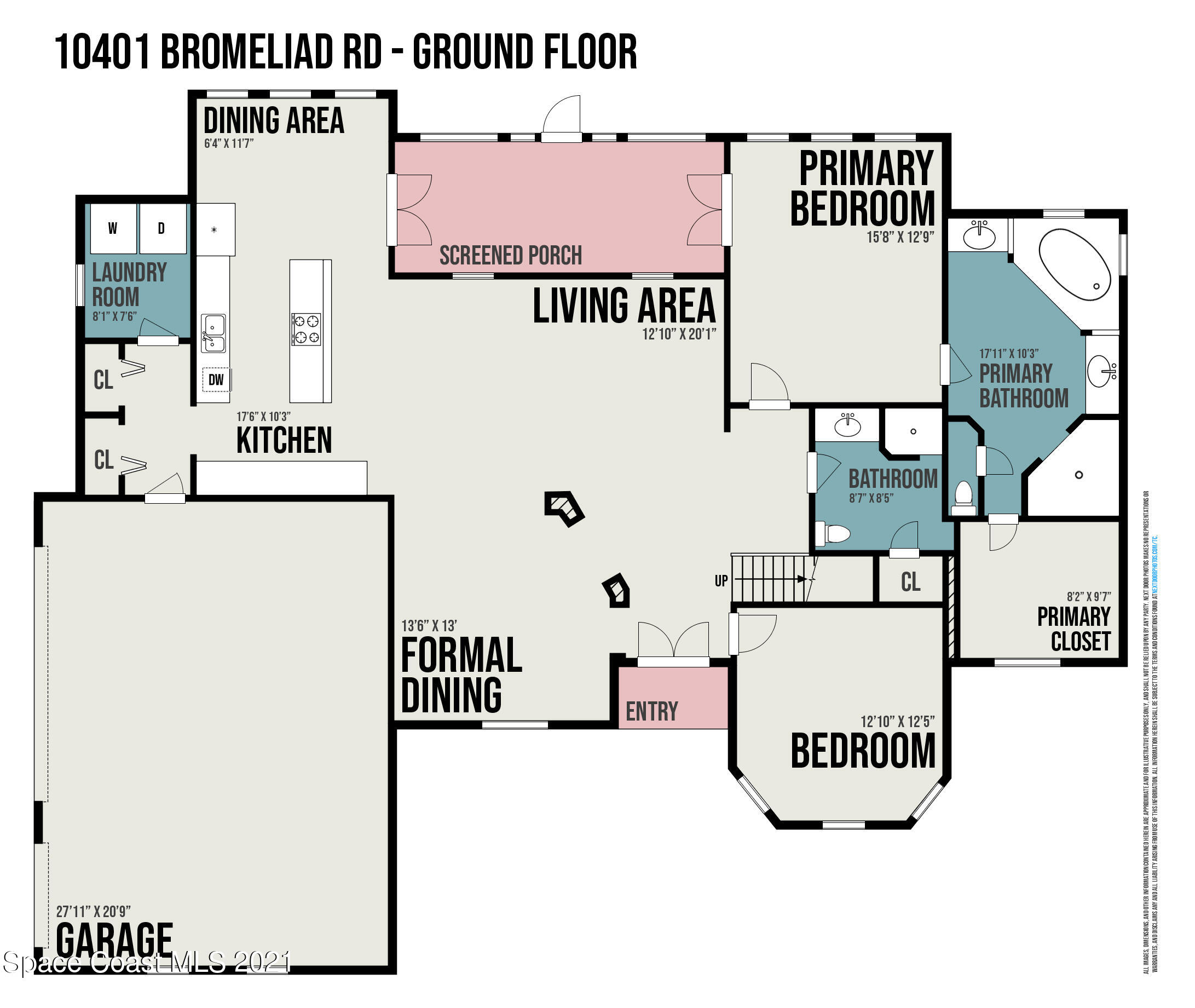 10401 Bromeliad Road Mims, FL 32754 - Photo 5 of 58 Ground Floor