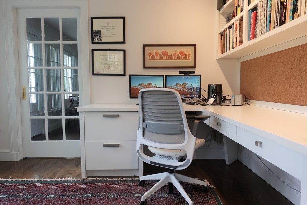 185 Franklin Street Newton, MA 02458 - Photo 12 of 23 a view of a workspace with furniture