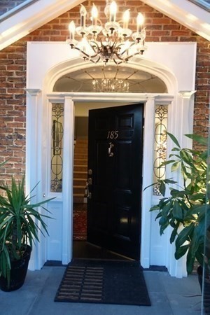 185 Franklin Street Newton, MA 02458 - Photo 3 of 23 a view of a entryway door of the house