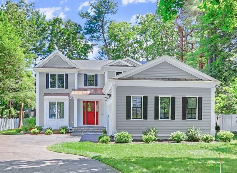 86 Parker Road Wellesley, MA 02482 - Photo 1 of 25 front view of a house with a yard