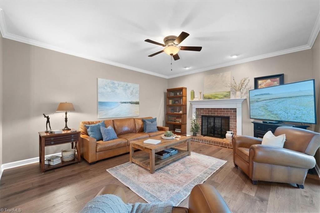 5515 Union Grove Road Oak Ridge, NC 27310 - Photo 10 of 37 Living room area