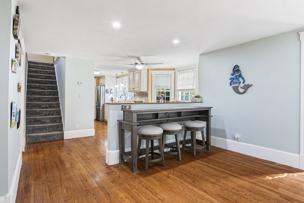 380 North Main Street Sharon, MA 02067 - Photo 13 of 35 a dining room with furniture and wooden floor