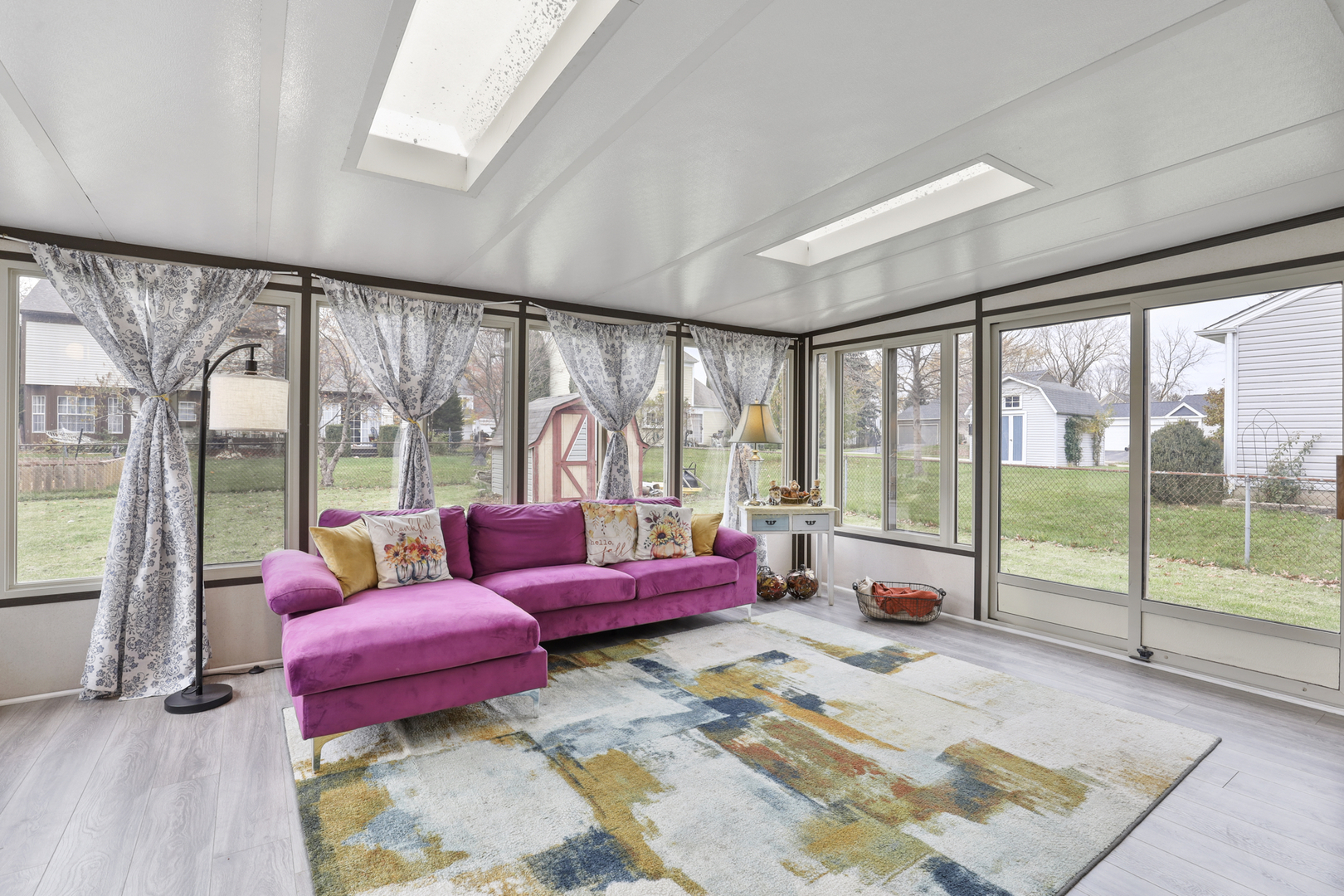 1475 Farrington Lane Aurora, IL 60504 - Photo 11 of 45 a bedroom with furniture and large windows