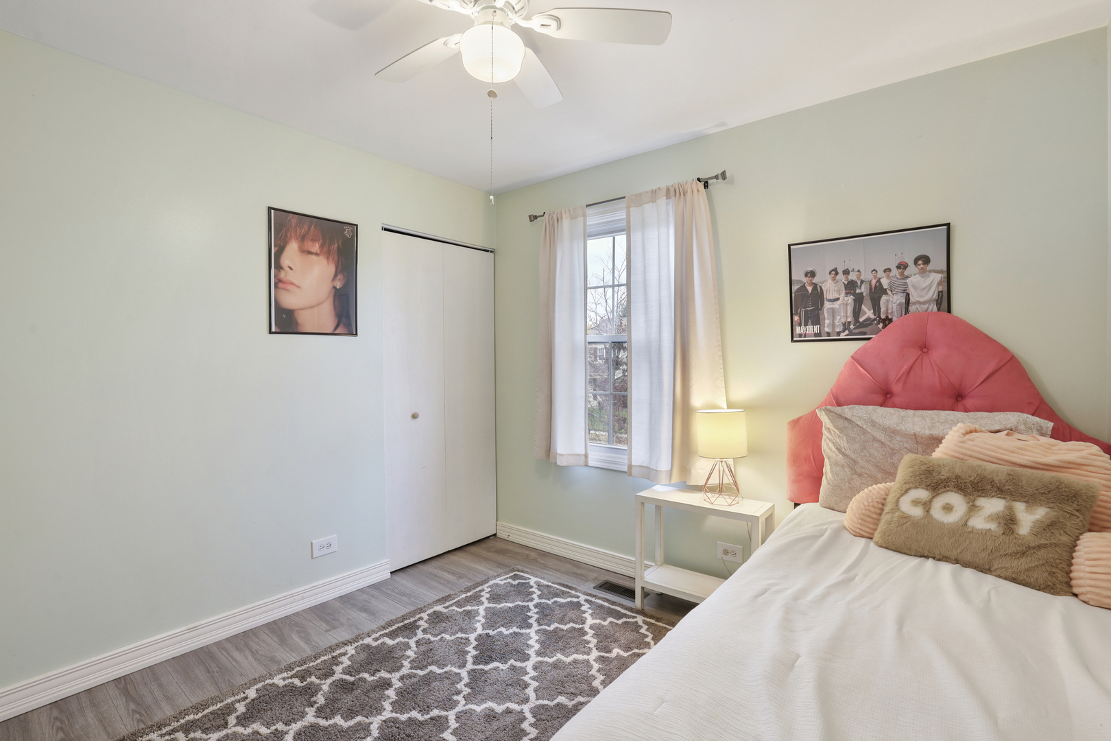 1475 Farrington Lane Aurora, IL 60504 - Photo 35 of 45 a bedroom with a bed and a window